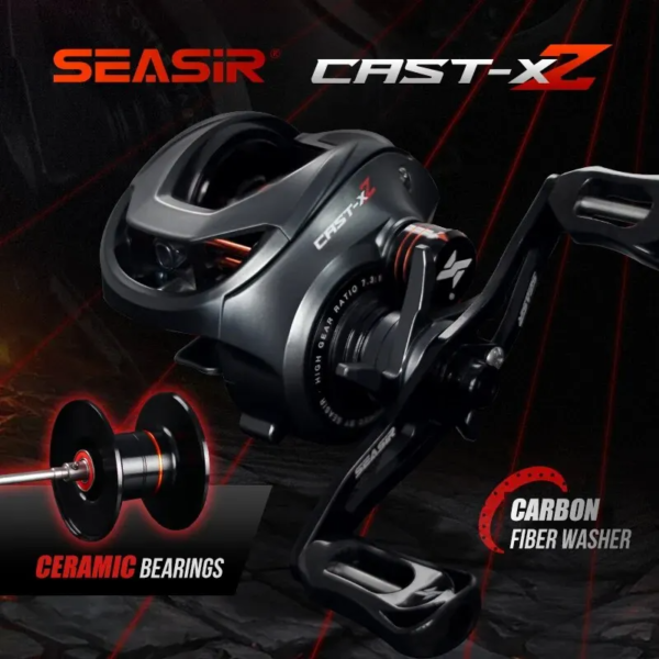 SEASIR Cast X2 Baitcasting Reel 7.3:1