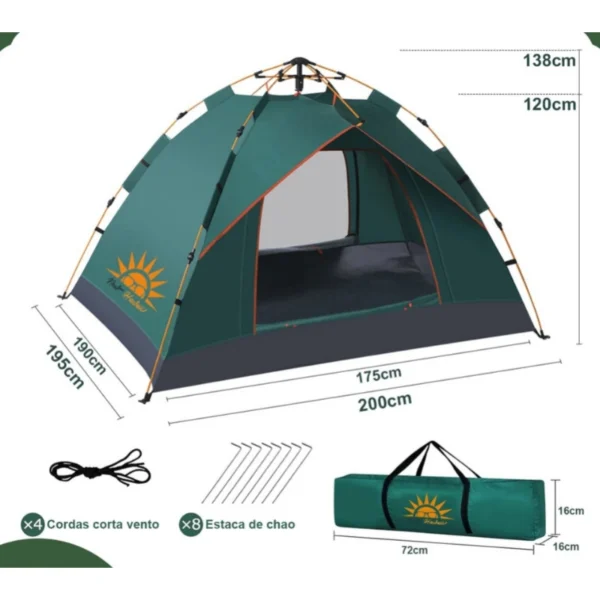 Barraca KZ QuickCamp 4