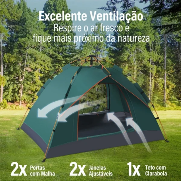 Barraca KZ QuickCamp 4